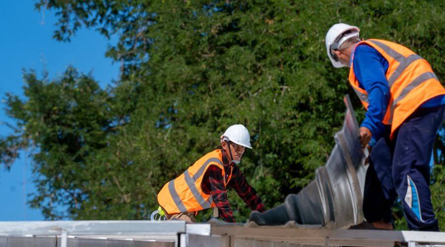 Professional metal roof installation in Bridgeport, PA